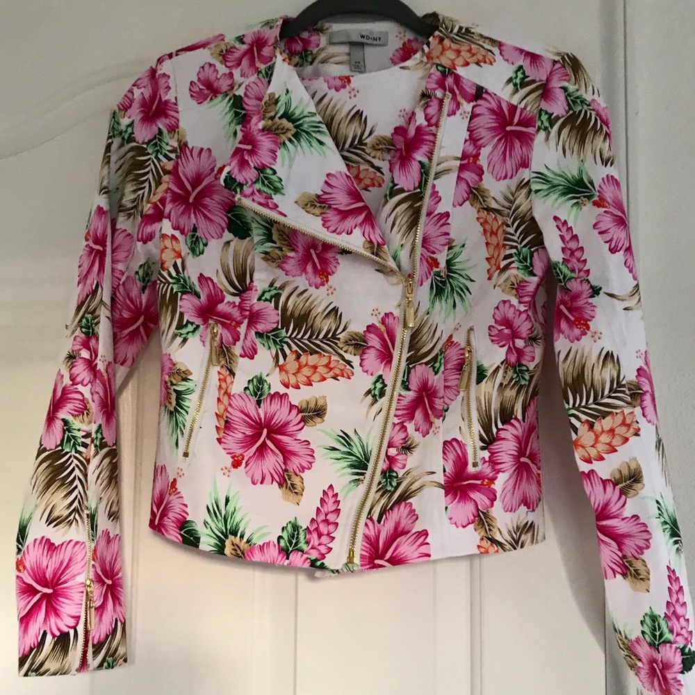 WD•NY FLORAL JACKET